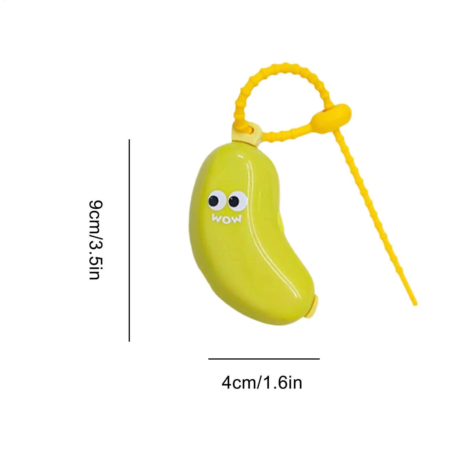 Toothbrush Covers Banana Shape toothbrush case travel storage box dustproof cover protective cover clip Toothbrush Head Covers