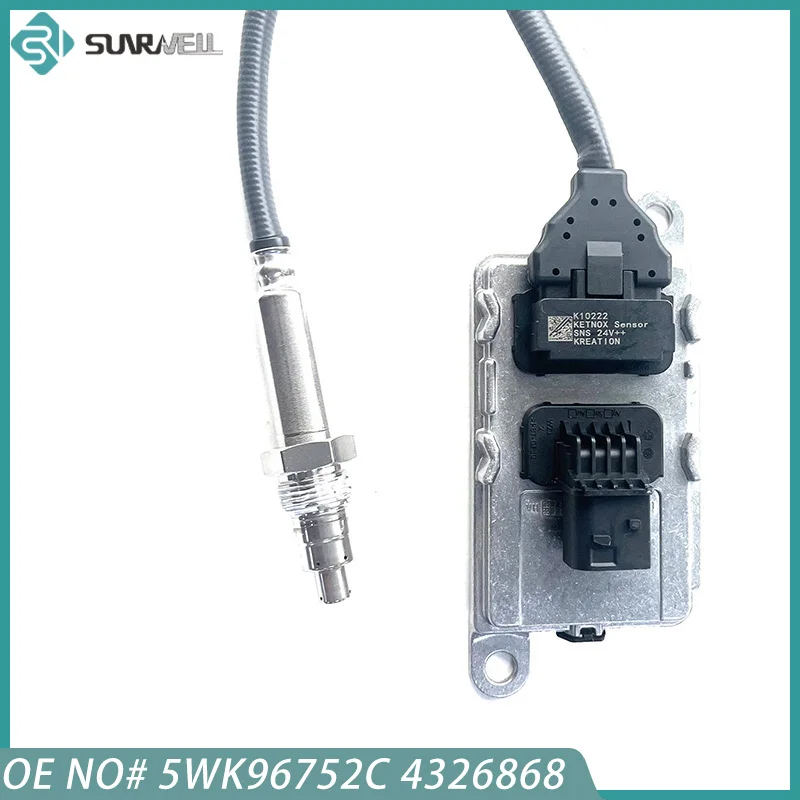 NOx Sensor 24V Für Cummins DAF LKW - Kompatibel Mit OE 4326868, 4-Polig