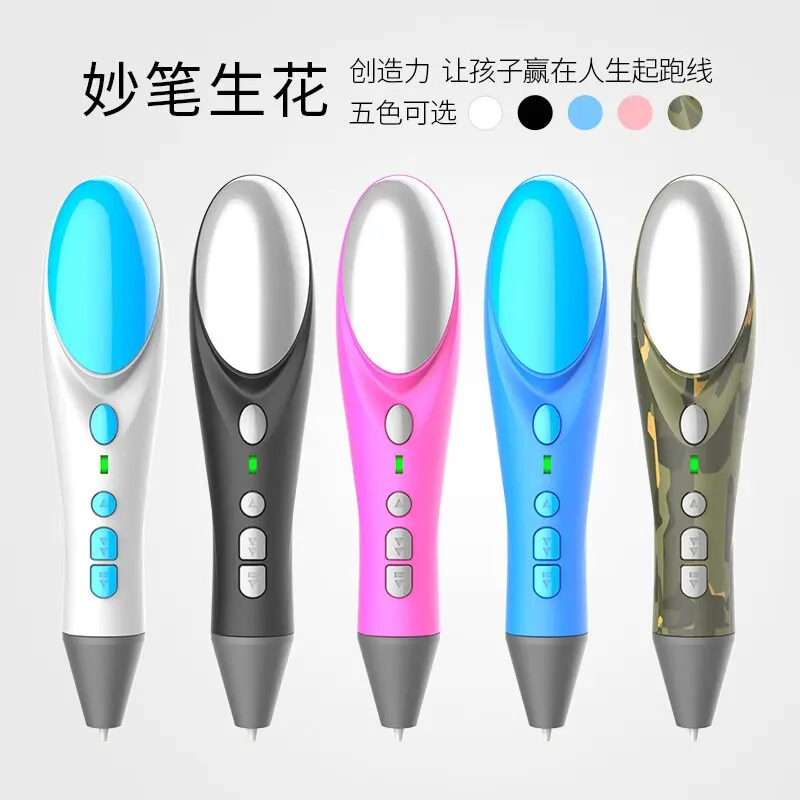 Luxmoc 3D Printing Pen Low Temperature Adjustable Speed Smart 3D Pen Diy Graffiti Painting Models Toys Drawing For Kids