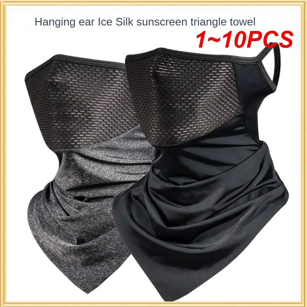 

1-10 шт. маска для верховой езды, треугольная маска, головной платок из вискозы, маска для езды на велосипеде, дышащая маска для занятий спортом на открытом воздухе