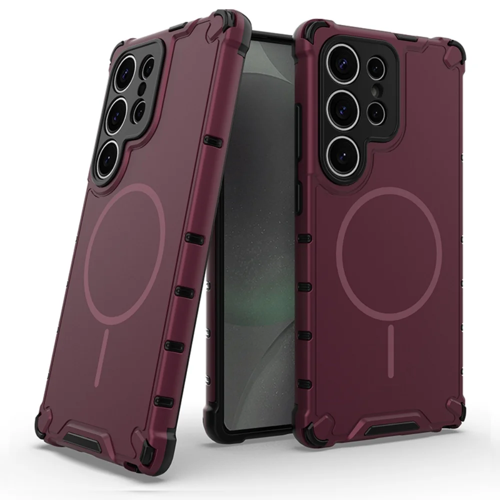 Magnetic Armor Heavy Duty Rugged Shockproof Case with MagSafe Compatibility