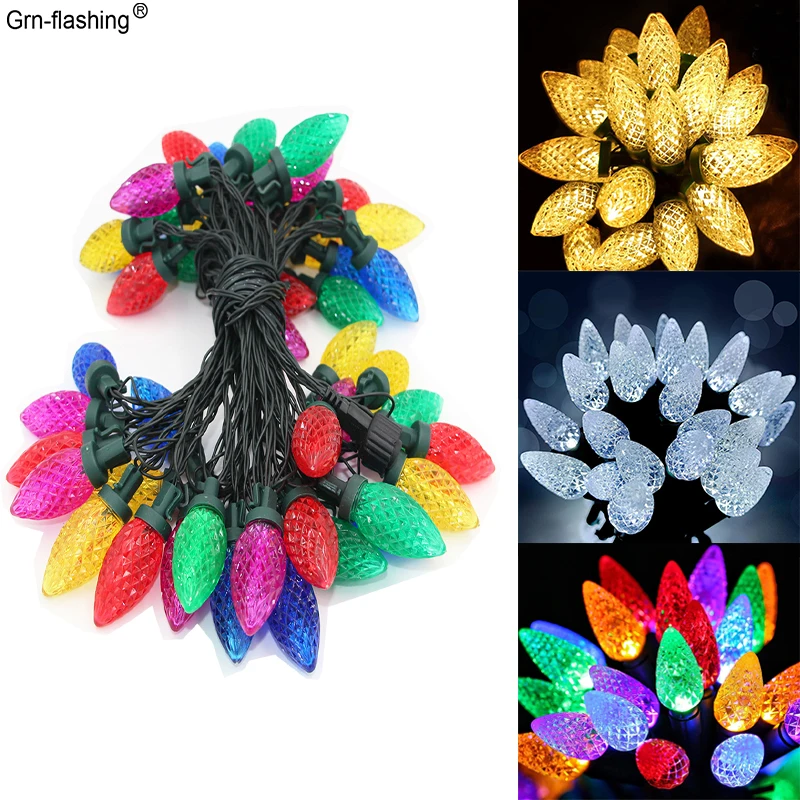 AC110 230V Holiday Fairy Light LED Outdoor Waterproof Light String