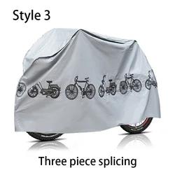 All - Season Waterproof & UV - Protective Motorcycle Cover with Durable, Wear - Resistant Fabric (Style 3)