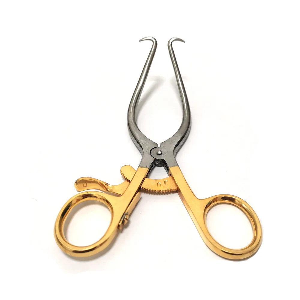 Orthopedic Retractor Veterinary Surgical Instruments Orthopedic Instruments Retractor Stainless Steel Self-Retaining Retractor 11cm 14cm 1Pcs
