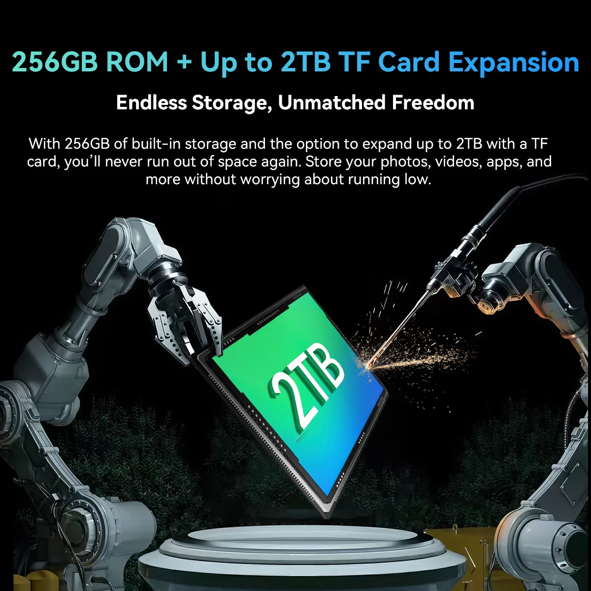 OSCAL Blackview MEGA 3 Tablet 12.1" HD+ 2.5K Display, MediaTek G100, Android 15 ,12+24GB RAM 256GB ROM, 8800mAh/33W, 50MP Camera