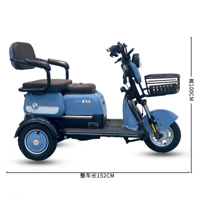 1000W 60V New Brown Pink Electric Scooter for Seniors Women 3