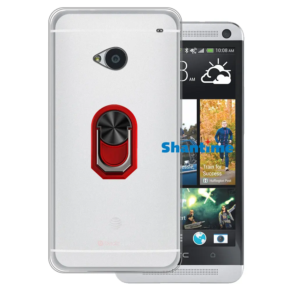 Luxury Shockproof Ring Holder For HTC One M7 Case Soft Silicone TPU  Protective Holder Cover For HTC One - AliExpress
