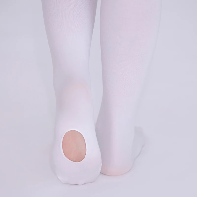 Wholesale Ballet Tights 80D Convertible Ballet Stockings Woman Ballet Dance Leggings Seamless Pantyhose With Hole Pantyhose ballet tights girls dance footed tights microfiber dance stockings seamless ballerina ballet pantyhose footed dance tights