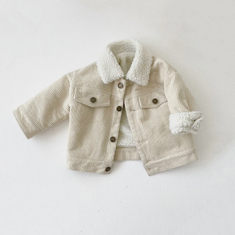 Fashion Baby Boy Girl Winter Clothes Jacket Thick Infant Toddler Child Warm Coat Baby Outwear For 0-3y