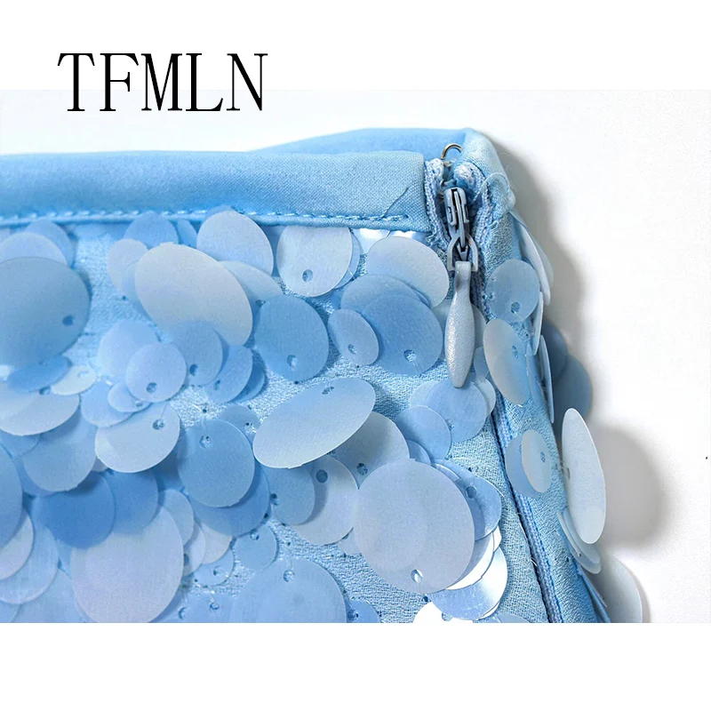 Women New Sexy Sequined Mini Skirt Elegant Hugging Slim Sparkling Party Style Skirt Female Waist Short Skirt