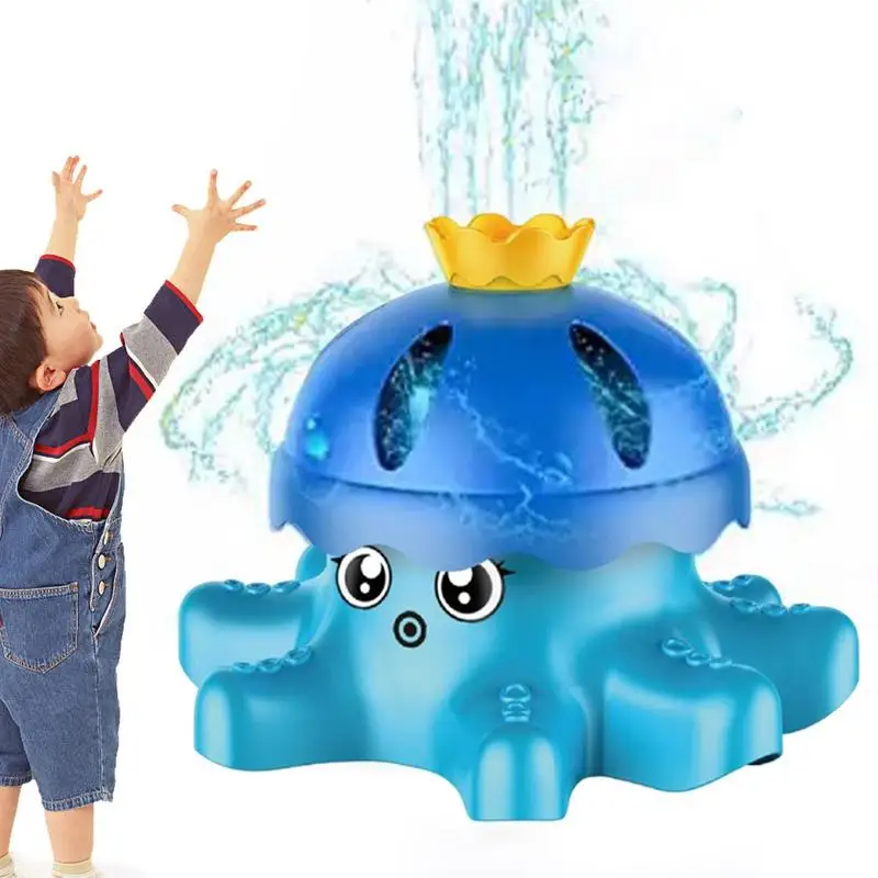 

Octopus Water Spray Backyard Spinning Sprinkler Toy For Summer Cute Backyard Octopus Sprinkler Toy Water Fun Toy Sprinkler For