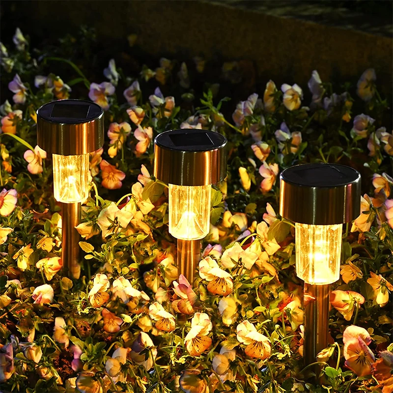 

Outdoor Solar Lights Garden Lights Solar Powered Lamp Lantern Waterproof Landscape Lighting Pathway Yard Lawn Garden Decoration