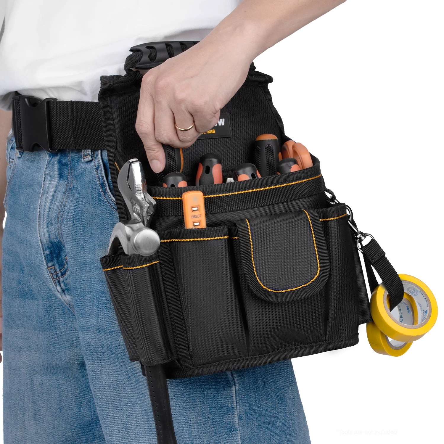 Tool Belt Bag 18 Pockets Tool Pouch
