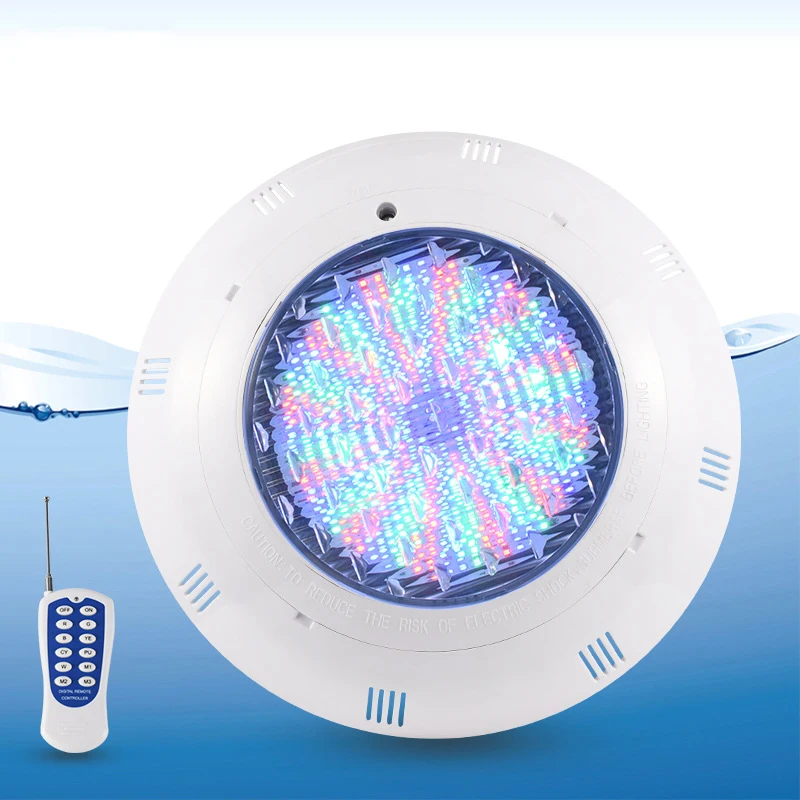 12/18/24/35/45W LED RGB 12V Underwater Spotlight with Remote Control IP68 Waterproof for Outdoor Garden Pond Swimming Pool