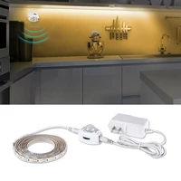 1-5m PIR Motion Sensor LED Strip Lights IP65 Waterproof DC 12V Diode Tape Auto On/Off Stairs Wardrobe Closet Kitchen Light 1