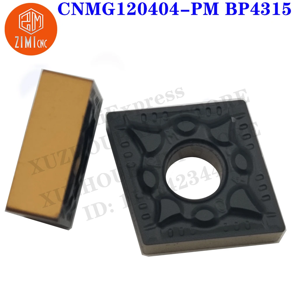 

CNMG120404-PM BP4315 CNMG120404-PM Твердосплавные вставки Токарный инструмент механический Инструмент с ЧПУ токарный станок по металлу Лезвия токарного станка режущий инструмент