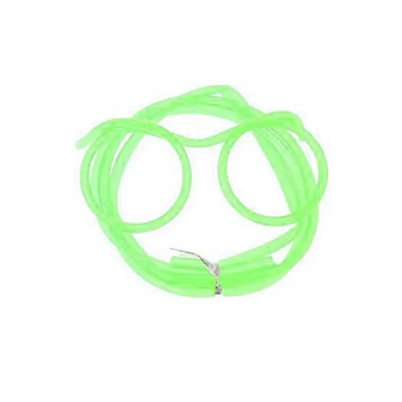 Straw Glasses Funny Soft PVC Glasses Flexible Drinking Straws Kids Party Supplies Bar Supplies Accessories Creativity Tools 3Pcs