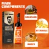 2 in 1 Hair Wax Gel With Wide Tooth Comb Men Long-lasting Fluffy Hair Styling Oil Hair Styling Cream Liquid Fluffy Comb 100ml 6