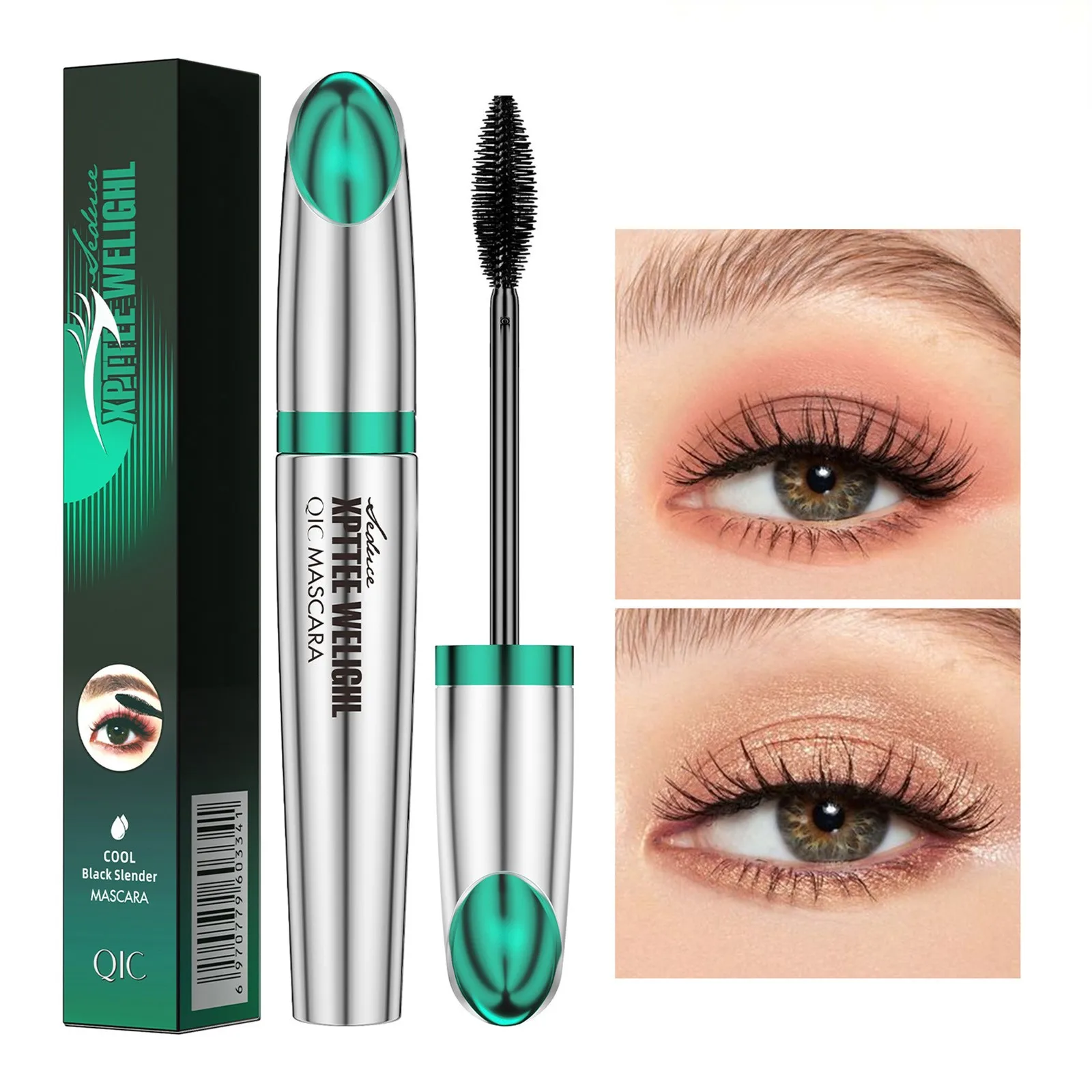 4d Silk Fiber Mascara With Natural Lengthening And Thickening Effect