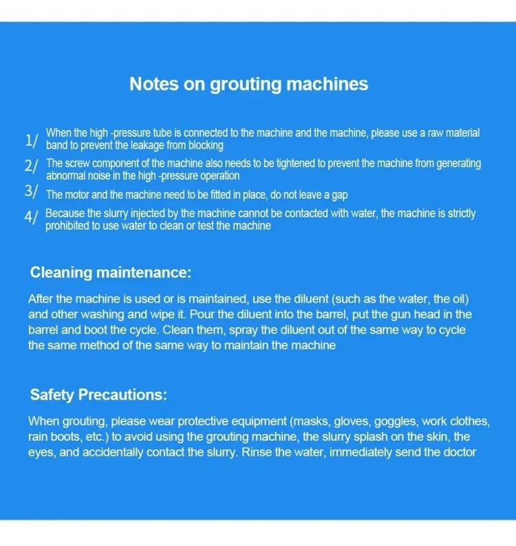 JH 1100W High Pressure Waterproof Grouting Machine for Epoxy Polyurethane Foam I