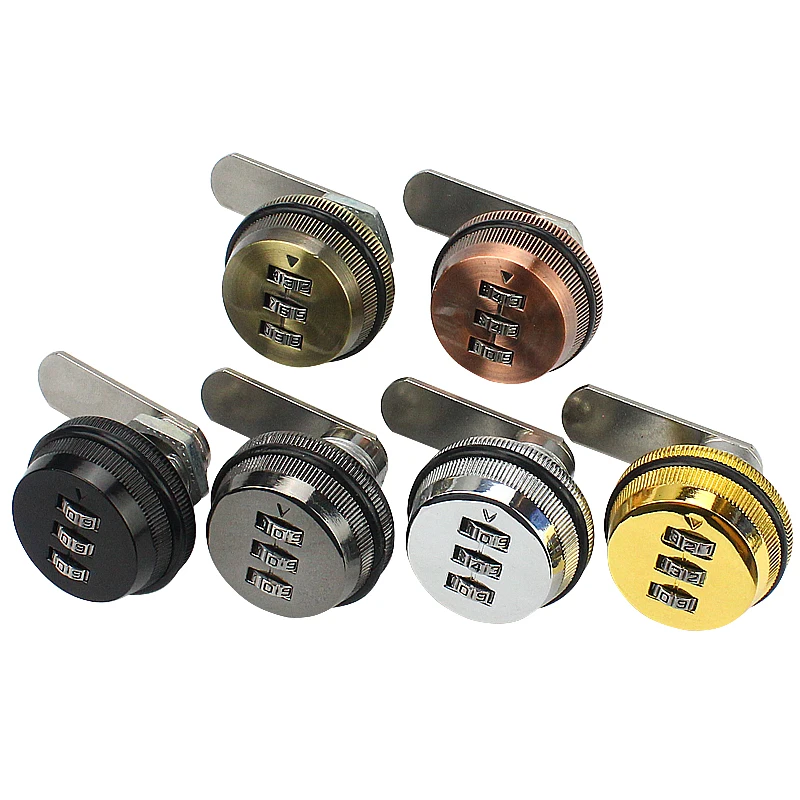 Digital combination combination box lock zinc alloy drawer door