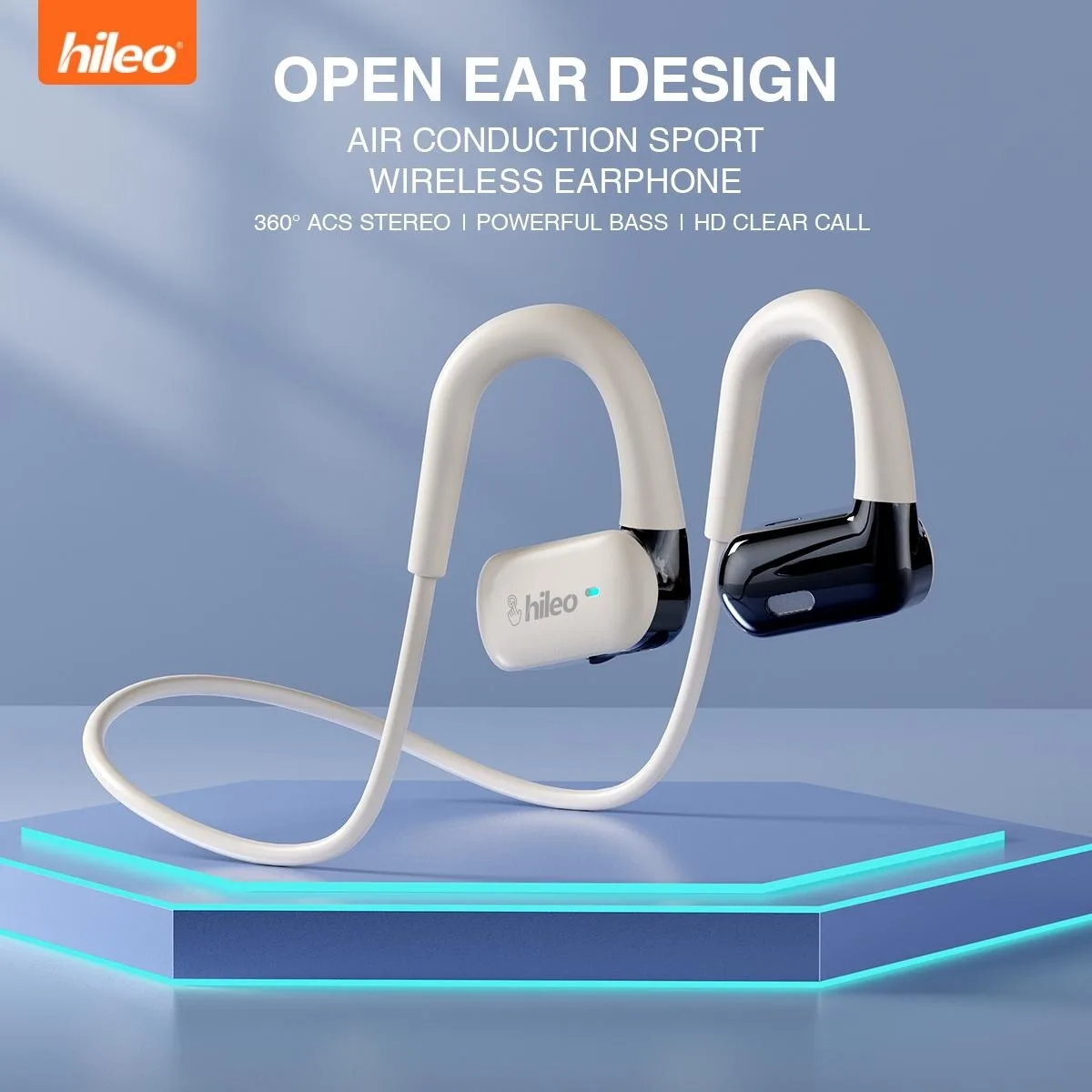 

Bluetooth Earphones HE05 Wireless Earbuds Headset Stereo Neckband Earphone Waterproof Sport Headset with Mic Noise Cancelling