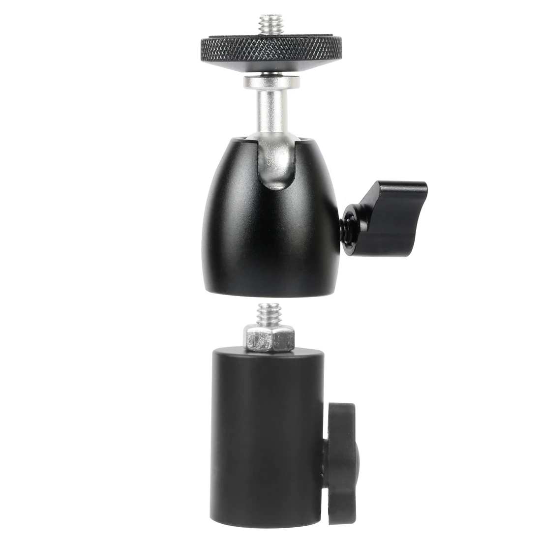 Tripod Light Stand Screw Adapter Converter Mount Bracket 1/4" 3/8" Screw 16mm/18mm Hole for DSLR Camera LED Flash Light Monitor