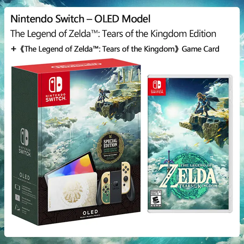 Nintendo Switch OLED Legend of Zelda: Tears of the Kingdom Edition