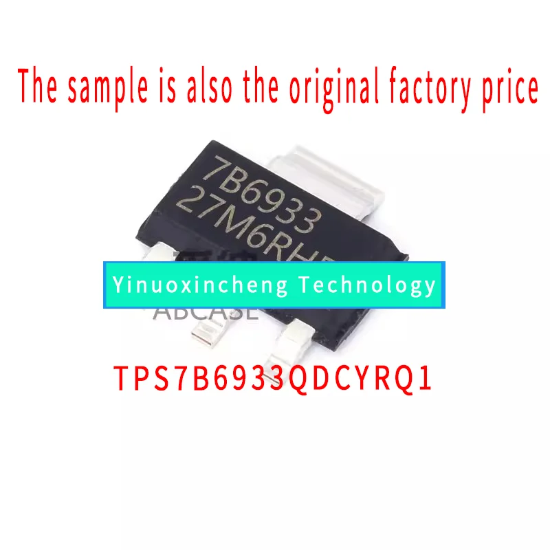 

10PCS/LOT Original TPS7B6933QDCYRQ1 7B6933 SOT223 genuine low voltage differential linear regulator chip