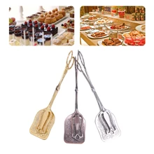 

Vintage Retro Food BBQ Salad Toast Tongs Cake Pastry Tea Clip Clamp Kitchen Tool dropshipping