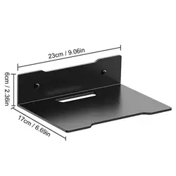Universal Wall Mount Bracket Shelf for Electronics and Accessories (M)