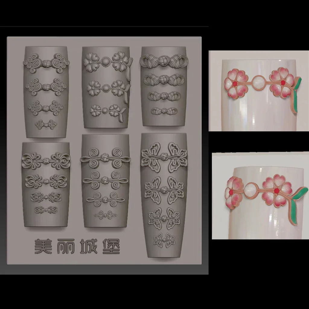 

1pc Snake Jade Buckle Round Fan Acrylic Nail Mold Nail Art Decorations Silicone Nail Stamping Plate Nail Products