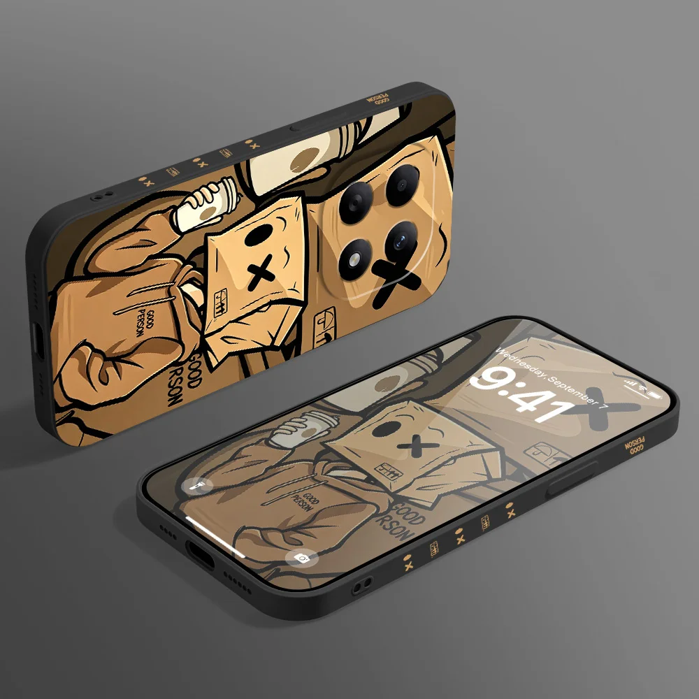 Stylish Casual Hat Design Soft Phone Case Cover