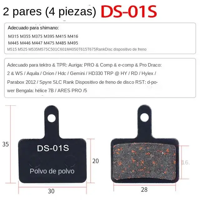 MTB 자전거 유압 디스크 세라믹 브레이크 패드로 안전하고 효율적인 라이딩 경험 향상