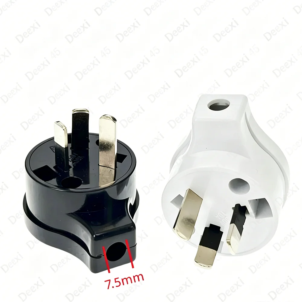 Universal AU/NZ 10A Power Charger Adapter Plug with Detachable Connector