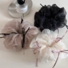 Korean Sle  Knot Me Hair Ties for Girls High Ponytail Elastic Hair Ba Hair Ba Head Flowers Hair Ba