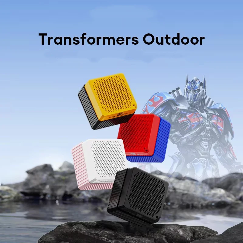 Portable Mini Speakers Bluetooth 3D Stereo HiFi Sound Wireless TWS Speaker Outdoor Waterproof Portable Player Box with Lanyard