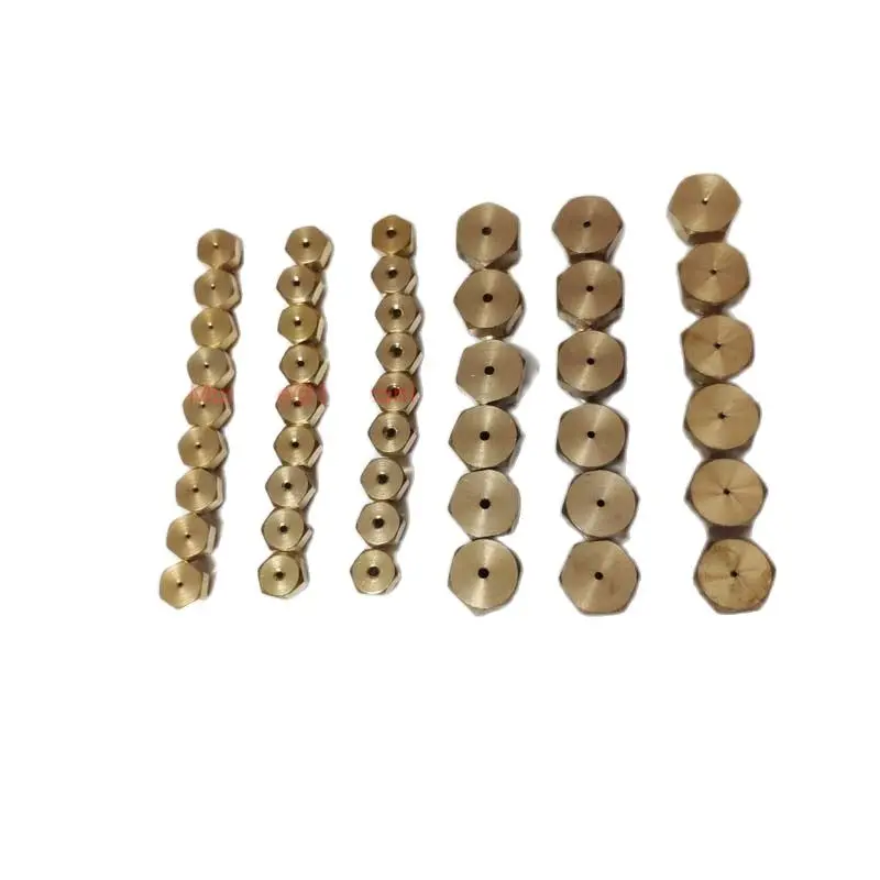 20pcs High Quality 1.0 Aperture M8 Nozzle For NG Gas Burner Water Heater