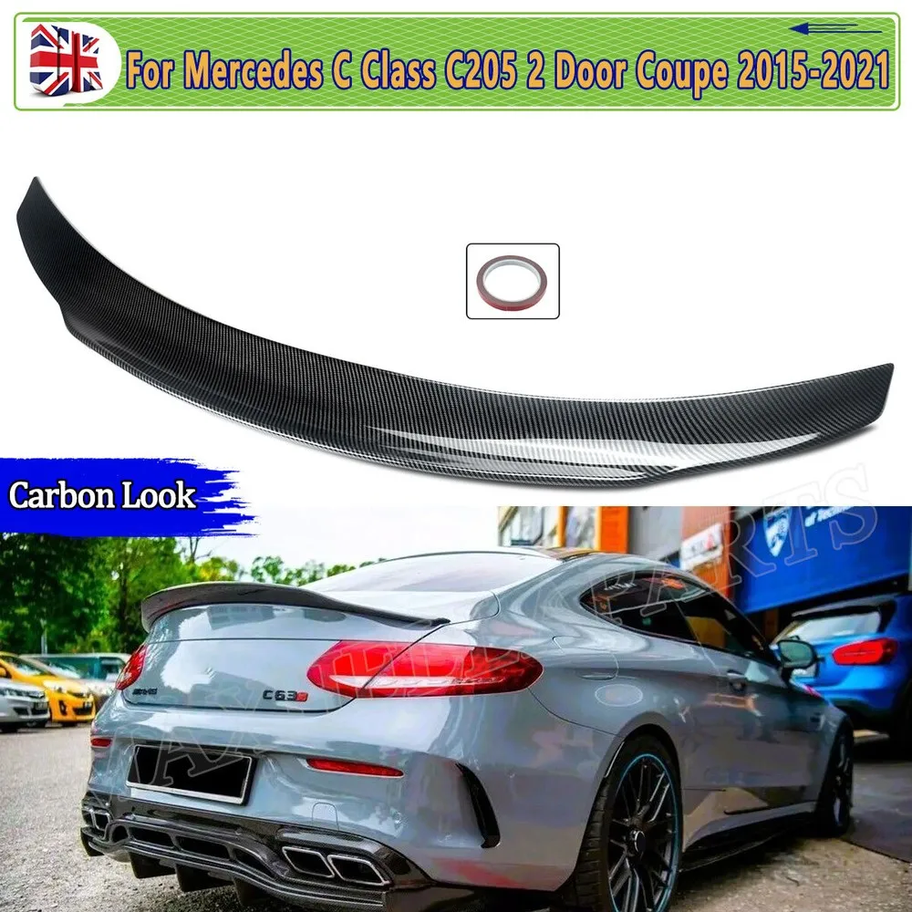 Autotecknic Carbon Spoiler für Mercedes Benz C-Klasse C205 Coupe main image 0