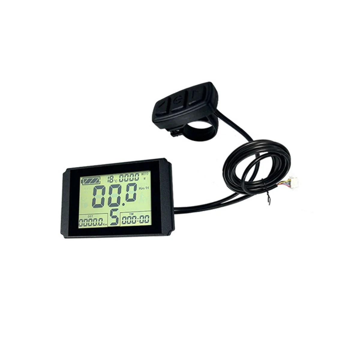 

Дисплей KT-LCD10H, измеритель электровелосипеда с 5 штырьками, штепсельная вилка SM, 24 В/36 В/48 В, детали стандарта