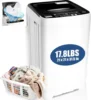 Portable Washing Machine 17.8Lbs Capacity Portable Washer 2.3 Cu.ft Full-Automatic Compact Laundry Washer With Drain Pump 1