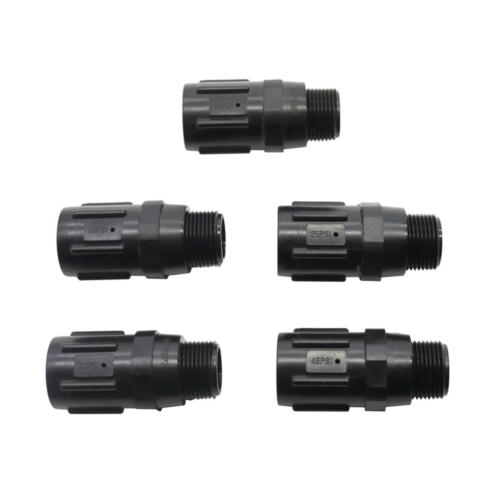15~45 PSI Preset Pressure Regulator 3/4" Female to Male Thread Reduces Incoming Water Pressure Valve Garden Irrigation Fittings water pressure reducing valve