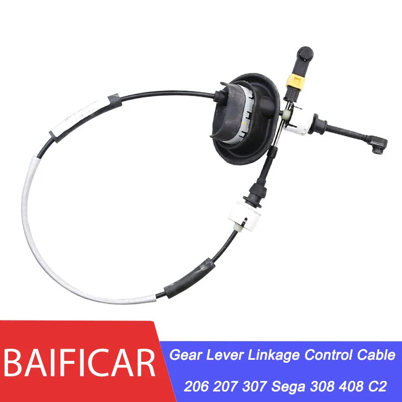 Baificar Manual Automatic Gear Gearshift Lever Linkage Control Cable For Peugeot 207 307 Sega 308 408 206 Citroen C2