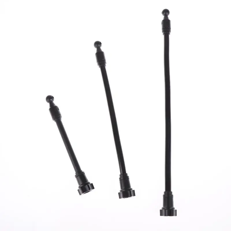 새로운 1Pcs 360도 회전 암 유연한 어댑터 자동차 환풍구 대시보드 전화 홀더 17mm 볼 마운트 확장 어댑터