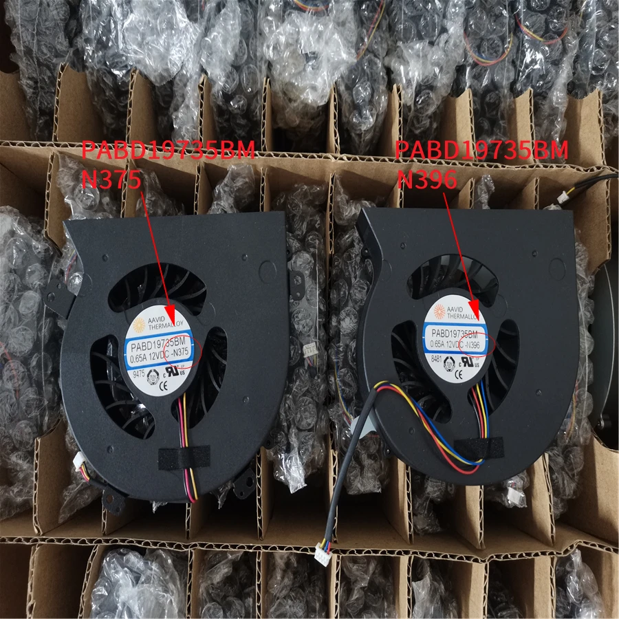 Ventilador do Portátil para Msi Pabd19735bm N396 N375 12v 0.65a Novo