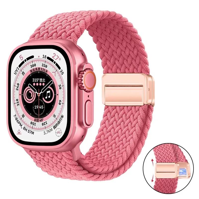 Breathable Nylon Loop Strap with Magnetic Closure