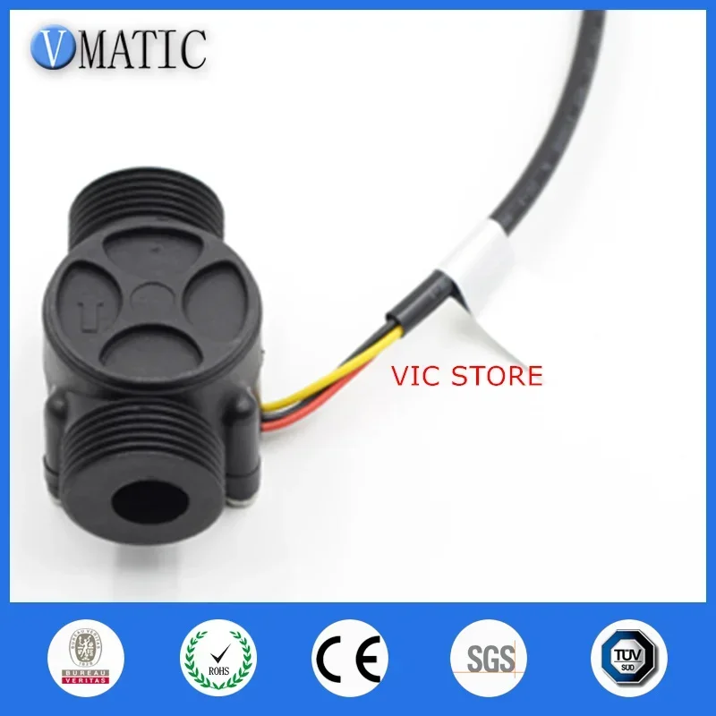 VCA168-6 Nylon G3/4" Water Heater Gas Electric Heating Solar Energy Pulse Signal Water Flow Sensor