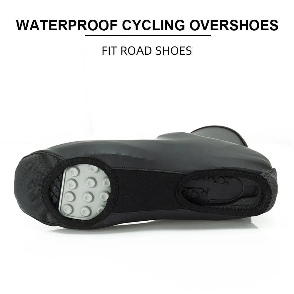 Bicycle shoe covers Ykywbike Cycling Shoes Covers YAS308 Waterproof Overshoes Bicycle Bike Reflective Windproof MTB Road Keep Warm Lock Protector