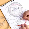 Swing Ruler Protractor All Circular Pointer Angle Finder Meter Mesurement Gauge Wood Measure Ruler Profile Marking Tool 3