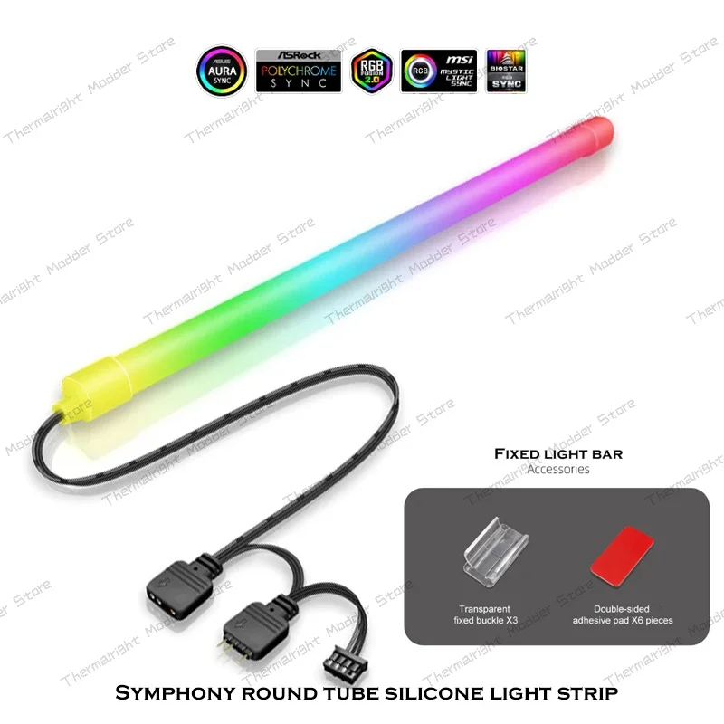 USB RGB LED Streifen, 30 cm (LED-SU-RGB30-01)
